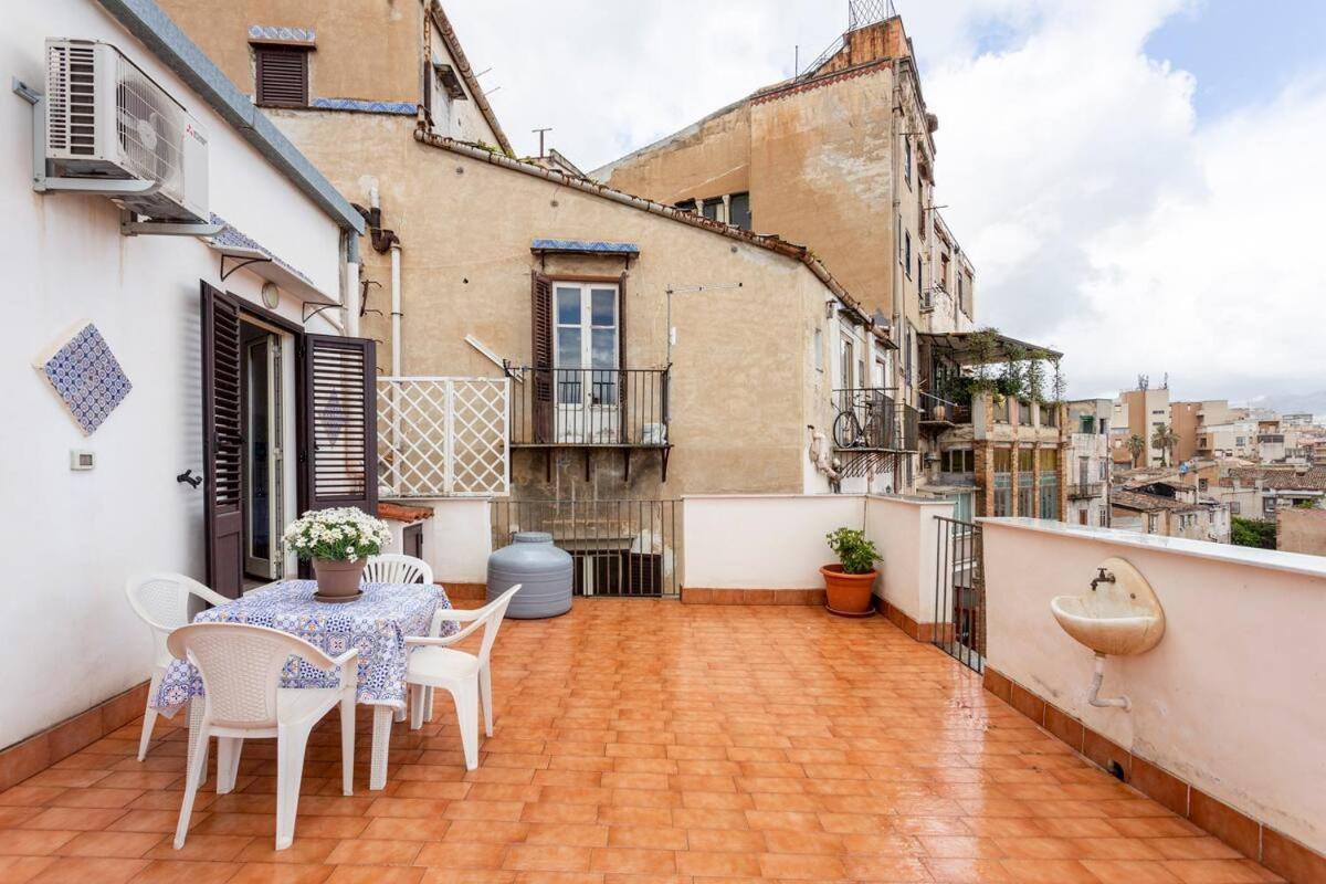 Frank'S House - Appartamento Con Terrazzo In Centro Palermo Exterior photo